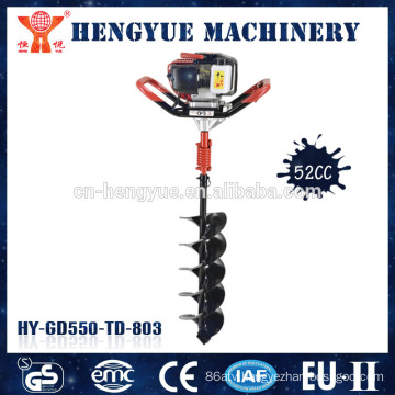 hand post hole earth auger hand wood cutting machine ground drill